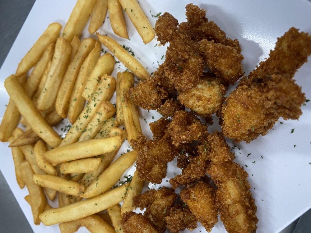 Tiras de pollo